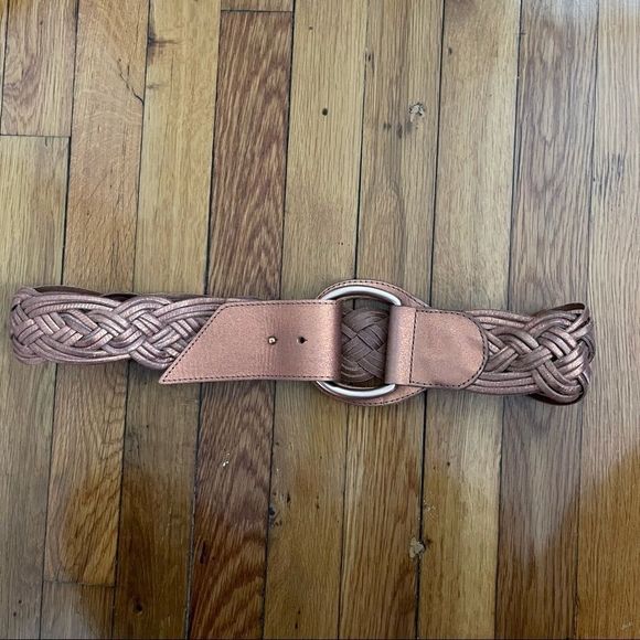 Anthropologie Linea Pelle  braided leather belt - Picture 1 of 3